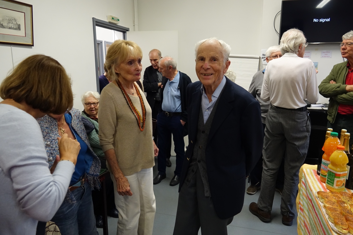 15 octobre 2019. Cocktail offert par Michel Talagrand à l'occasion de son prix Shaw de mathématiques — photo 11